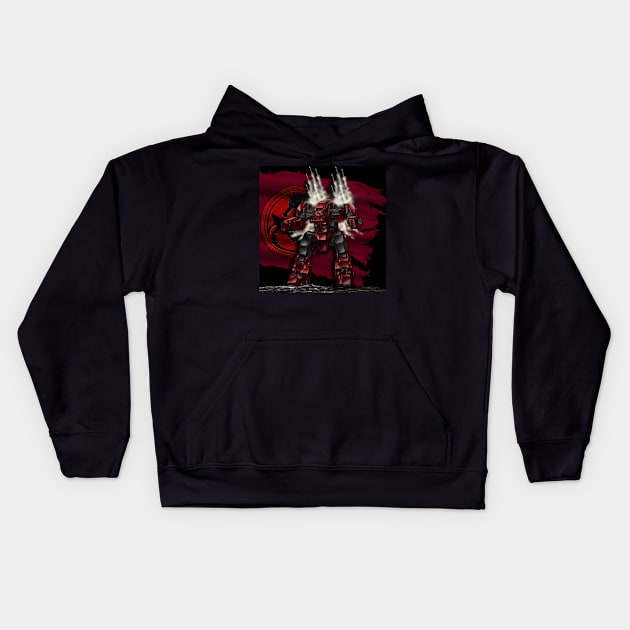 Morgan Kell Kids Hoodie by Oswald's Oddities